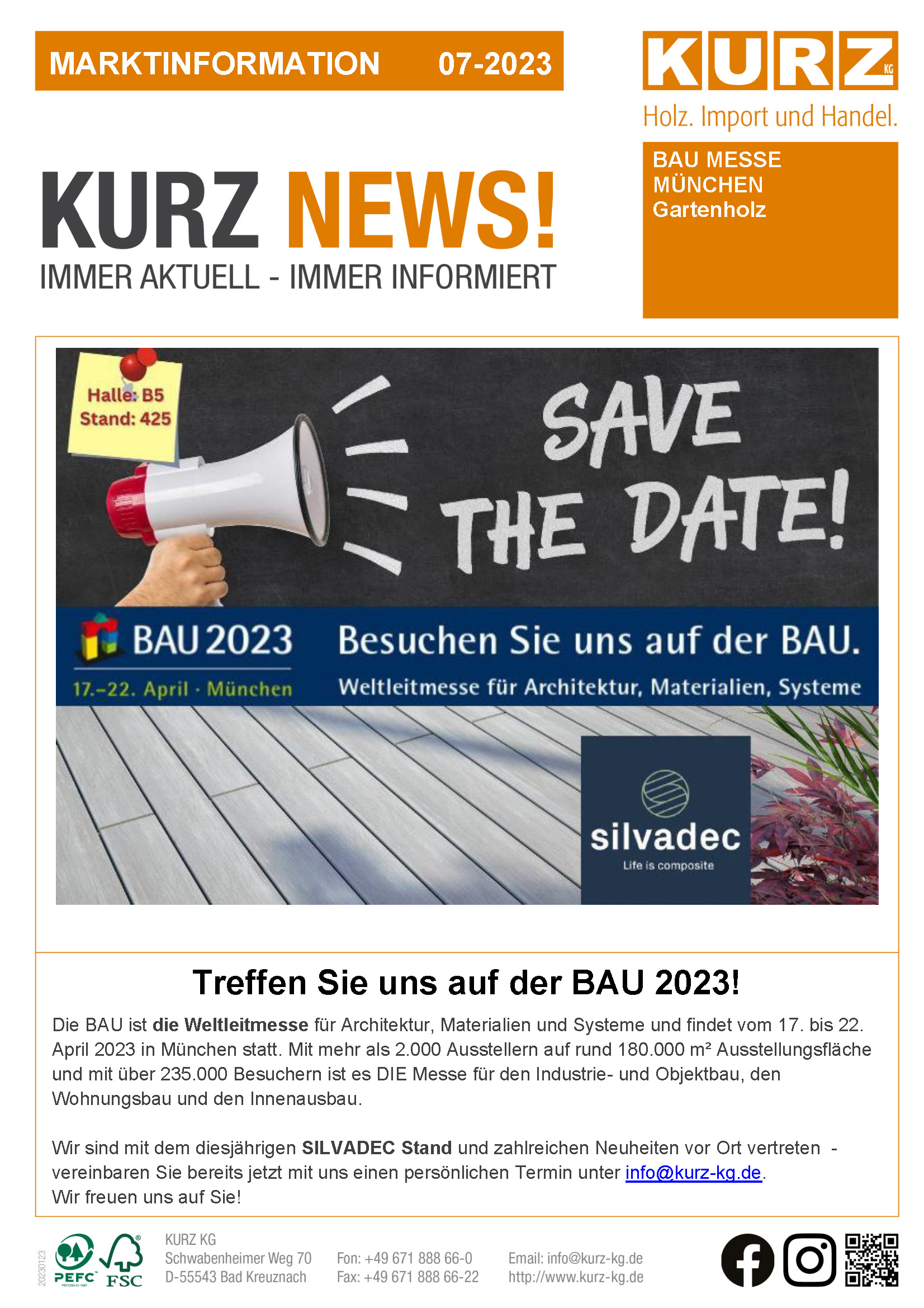 20230123-NEWSLETTER-Holz-Import-und-Handel-Save-The-Date_BAU_07_2023-Titelbild